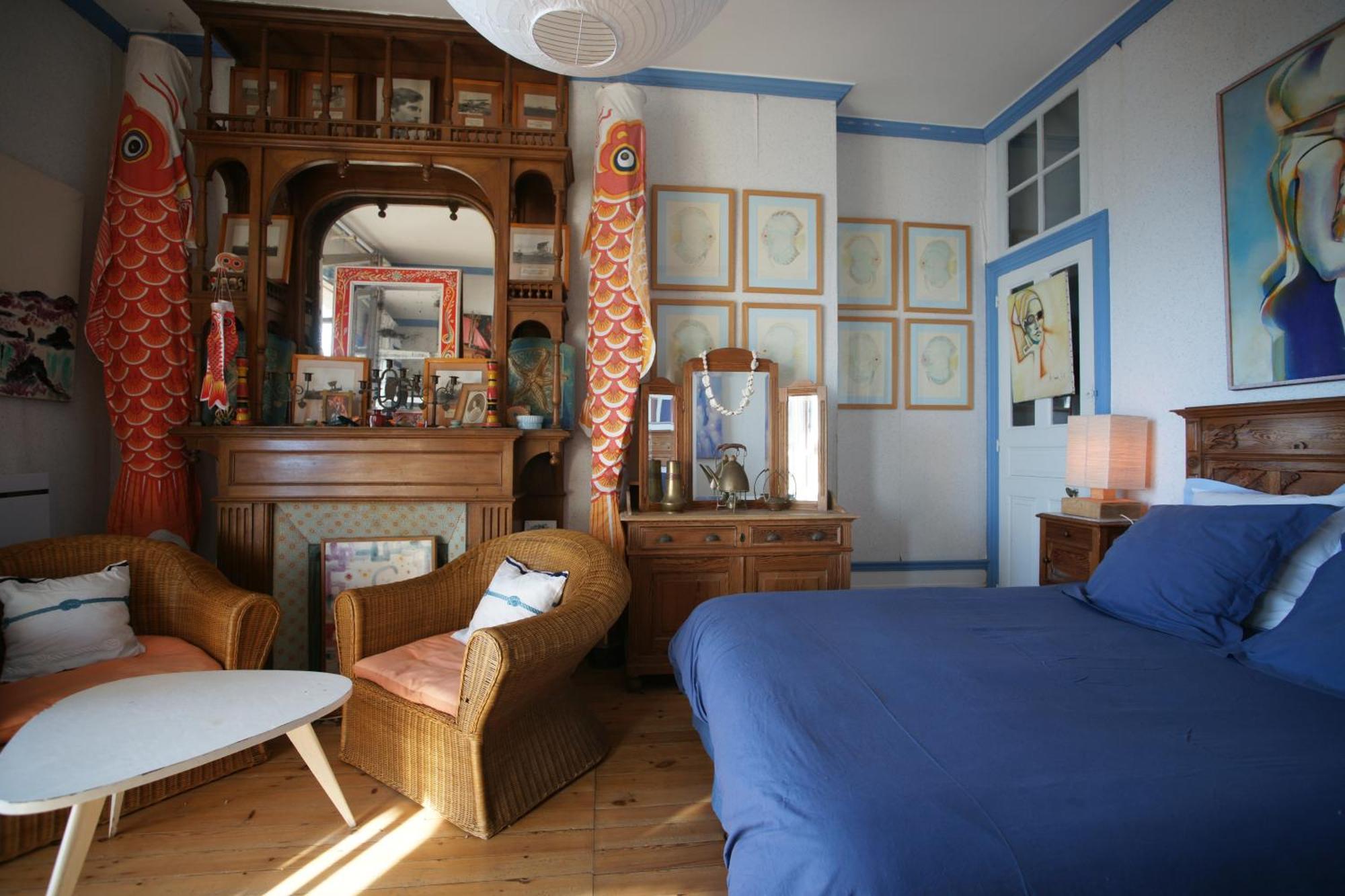 La Villa Louis, La Chambre Rose, Maison D'Hotes Vue Mer, Lion-sur-Mer Zewnętrze zdjęcie