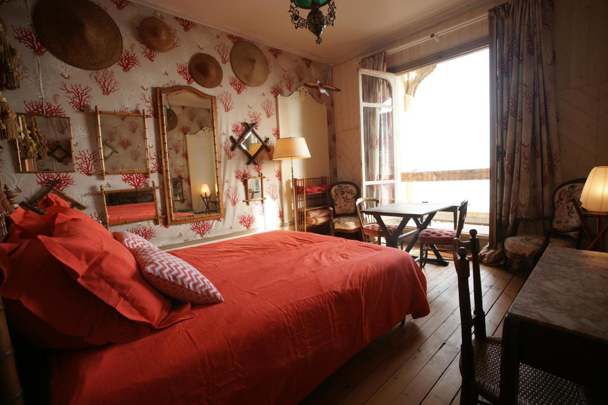 La Villa Louis, La Chambre Rose, Maison D'Hotes Vue Mer, Lion-sur-Mer Zewnętrze zdjęcie