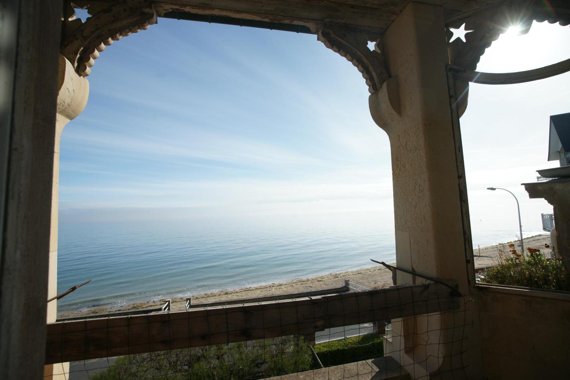 La Villa Louis, La Chambre Rose, Maison D'Hotes Vue Mer, Lion-sur-Mer Zewnętrze zdjęcie
