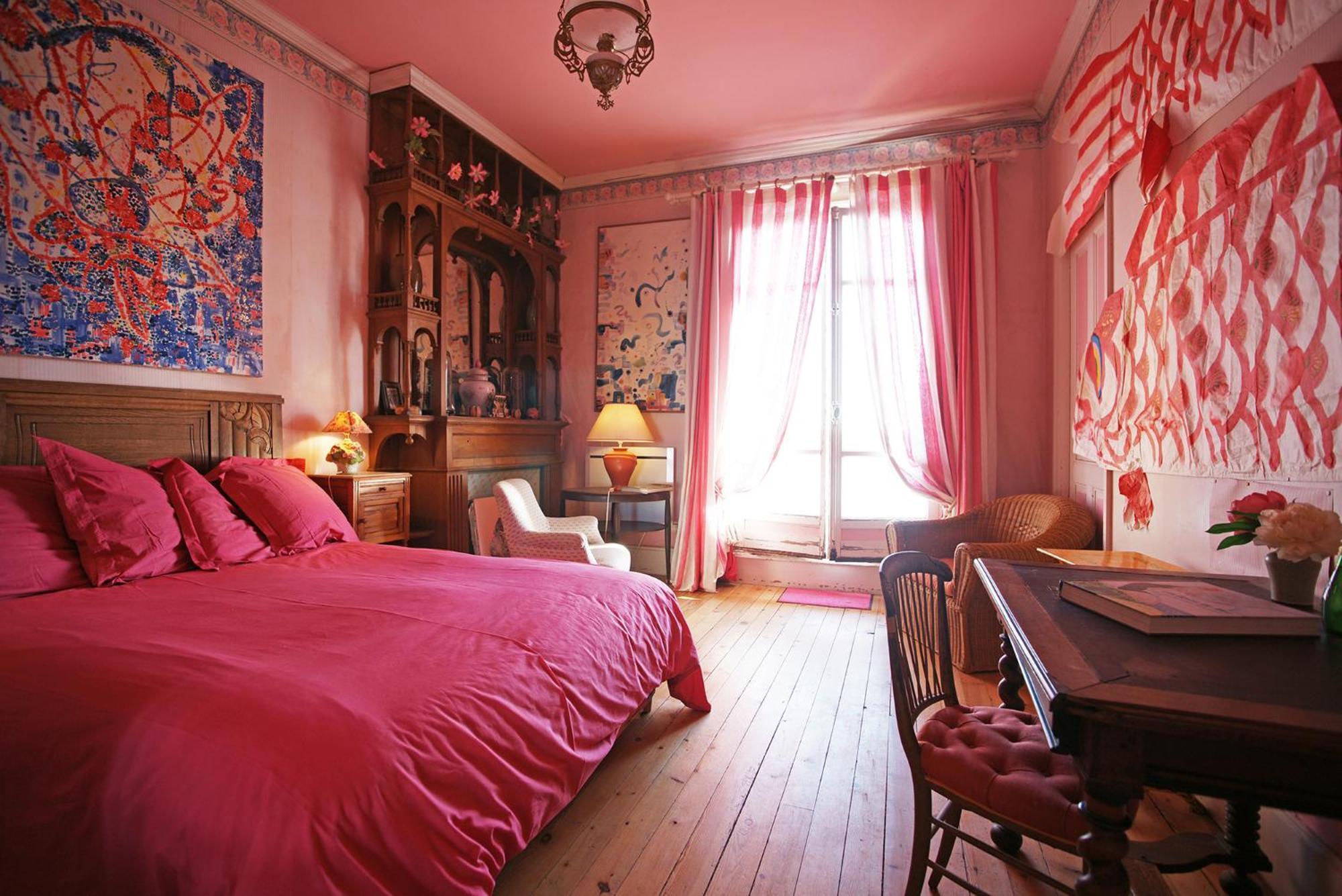 La Villa Louis, La Chambre Rose, Maison D'Hotes Vue Mer, Lion-sur-Mer Zewnętrze zdjęcie