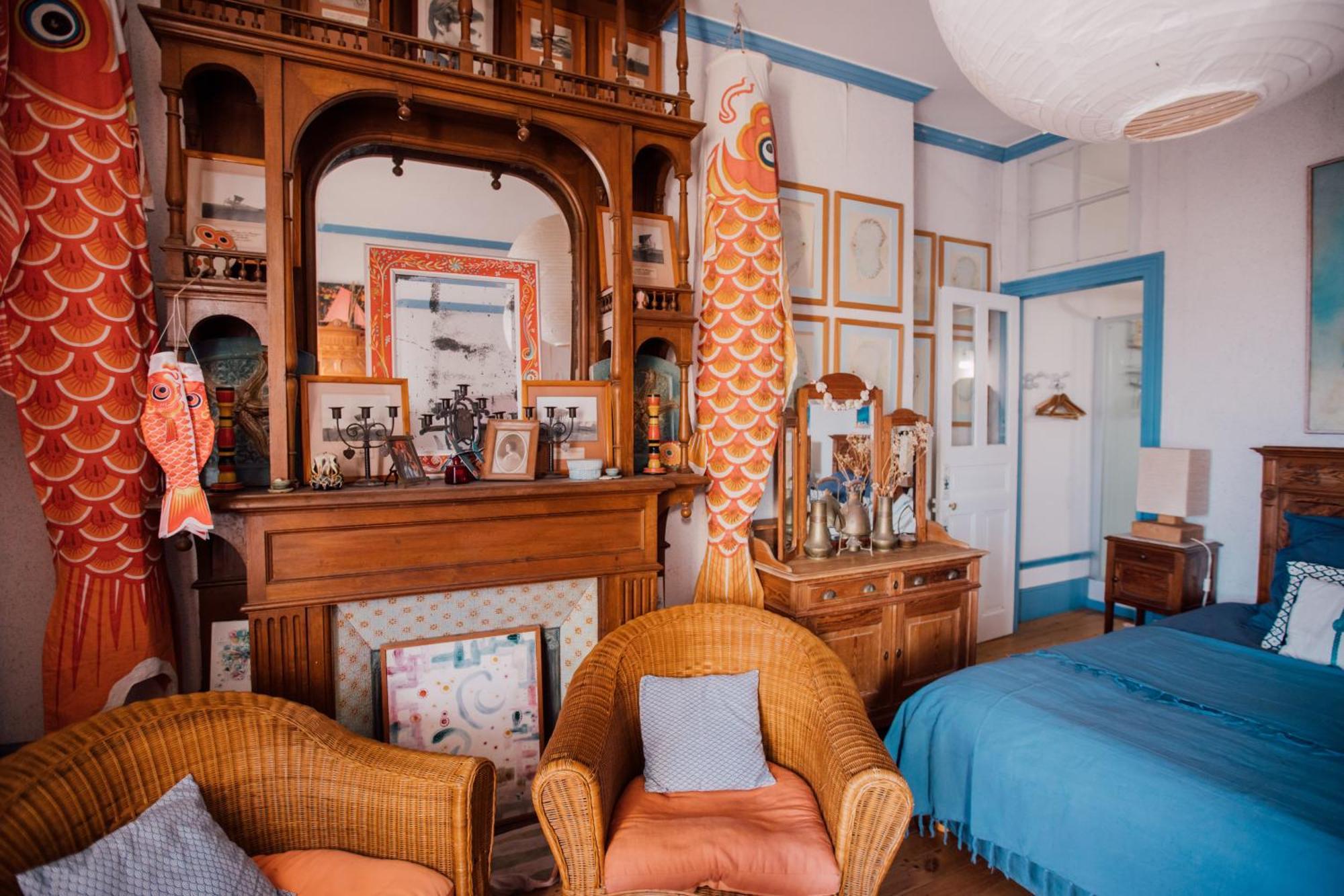 La Villa Louis, La Chambre Rose, Maison D'Hotes Vue Mer, Lion-sur-Mer Zewnętrze zdjęcie